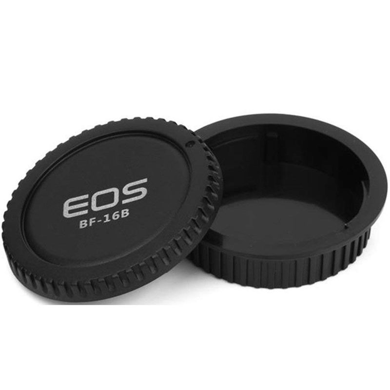 Pixel Lens Rear Cap + Camera Body Cap Combo for Canon 1D 5D 7D 10d 50D 60D 1000D 550D,etc EOS & EF EF-S Lens - Image 2
